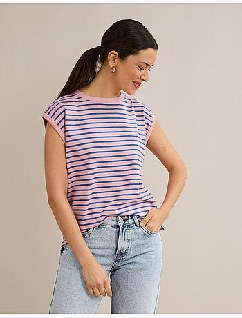 T-shirt a righe, MO Fashion