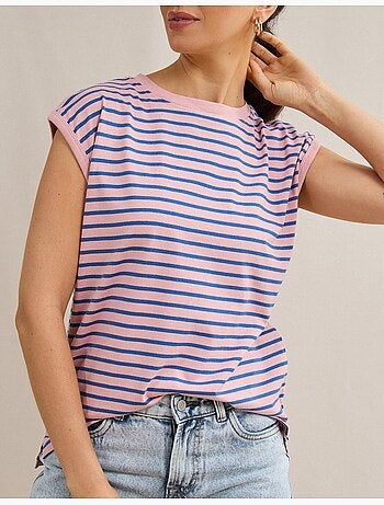 T-shirt a righe, MO Fashion