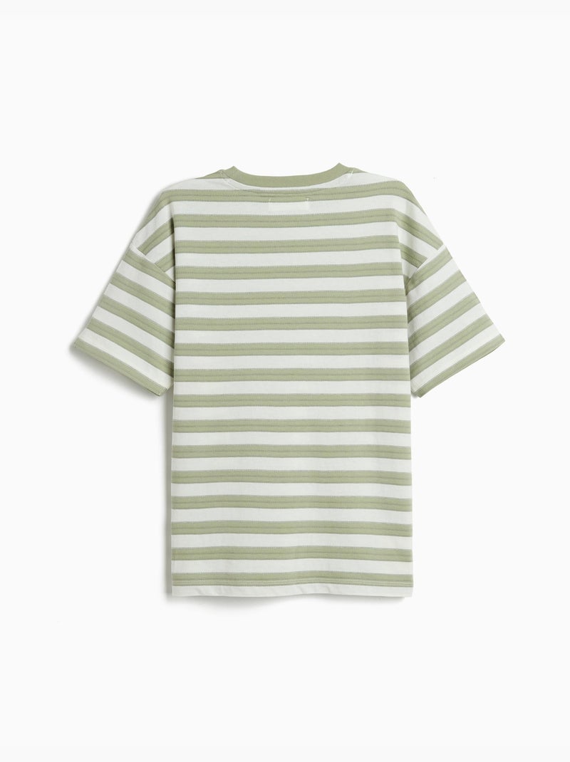 T-shirt a righe, MO Fashion Verde - Kiabi