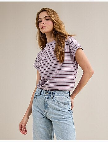 T-shirt a righe, MO Fashion