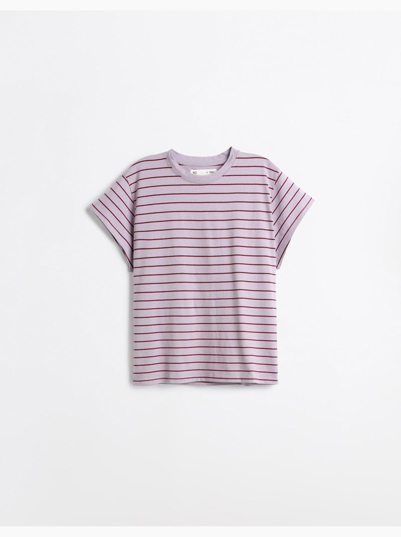 T-shirt a righe, MO Fashion Viola - Kiabi