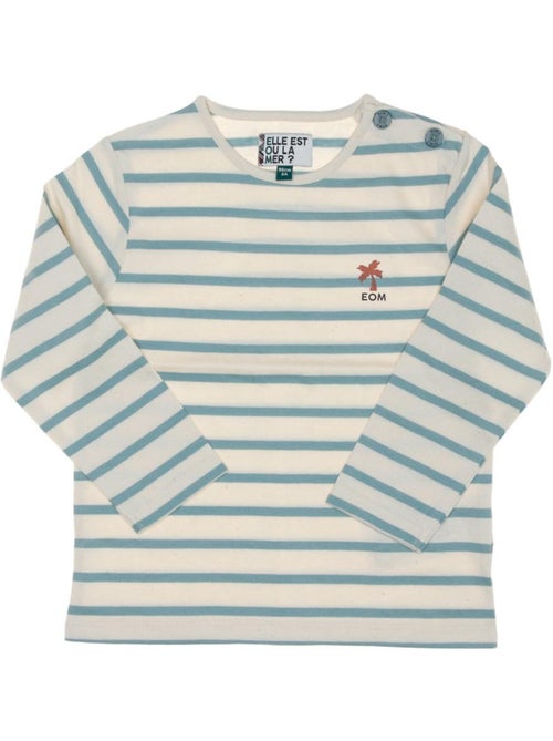 T-shirt a Righe per Bambino Eloris - Kiabi T-shirt a Righe per Bambino Eloris - Kiabi
