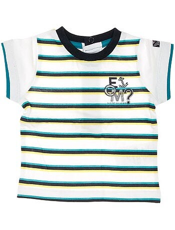 T-shirt a righe per ragazzo