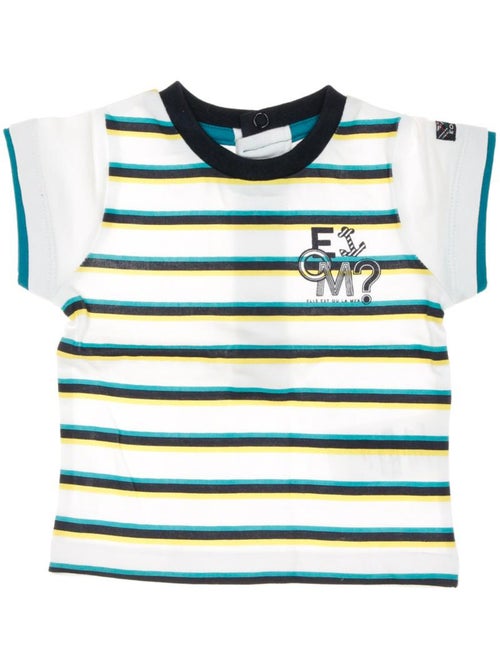 T-shirt a righe per ragazzo - Kiabi