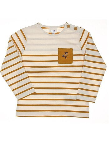 T-shirt a Righe per Ragazzo