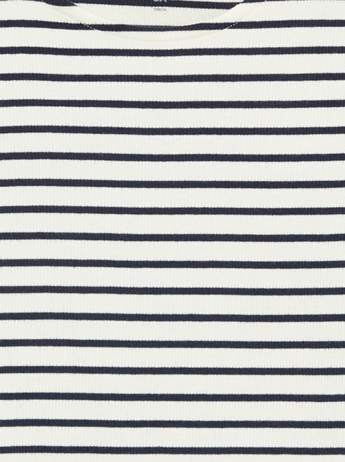 T-shirt a righe senza maniche - Kiabi