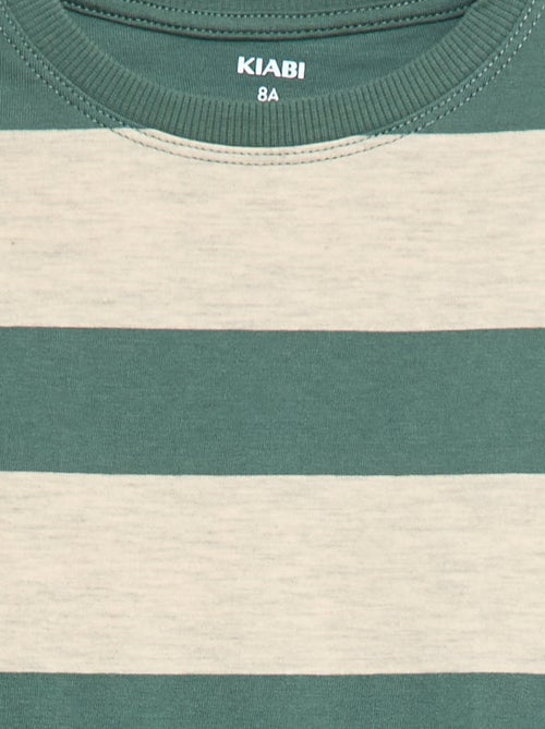 T-shirt a righe - Kiabi