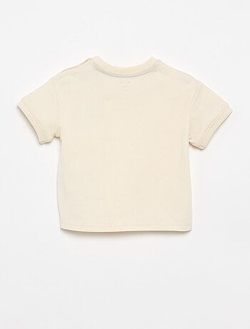 T-shirt a stampa fantasia a maniche corte