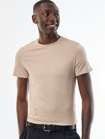 T-shirt tinta unita - Slim fit