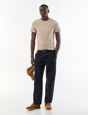 T-shirt tinta unita - Slim fit