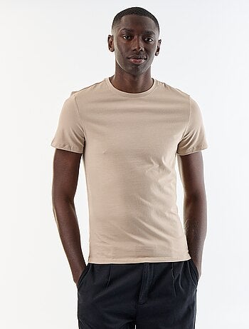 T-shirt tinta unita - Slim fit