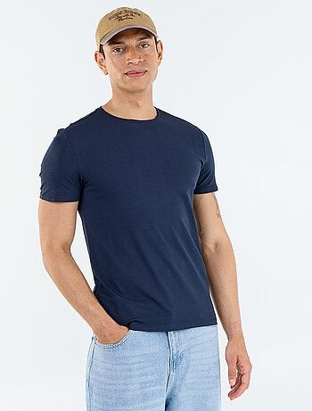 T-shirt tinta unita - Slim fit