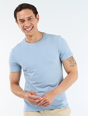 T-shirt tinta unita - Slim fit