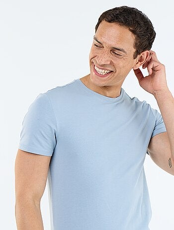 T-shirt tinta unita - Slim fit