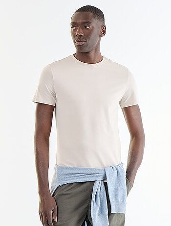 T-shirt tinta unita - Slim fit