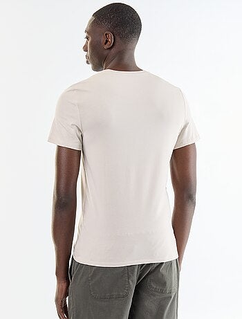 T-shirt tinta unita - Slim fit