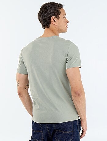T-shirt tinta unita - Slim fit
