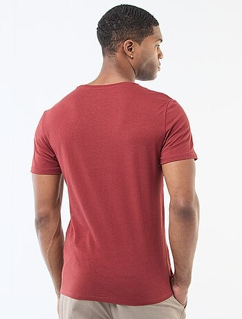 T-shirt tinta unita - Slim fit