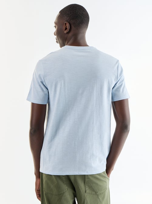 T-shirt a tinta unita a maniche corte - Kiabi T-shirt a tinta unita a maniche corte - Kiabi