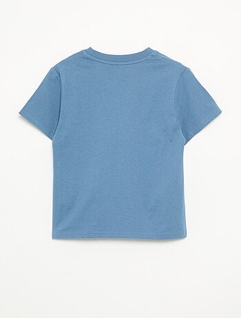 T-shirt a tinta unita a maniche corte per bambino - Kiabi