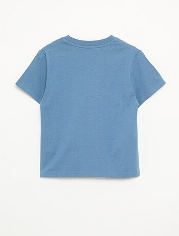 T-shirt a tinta unita a maniche corte per bambino - Kiabi