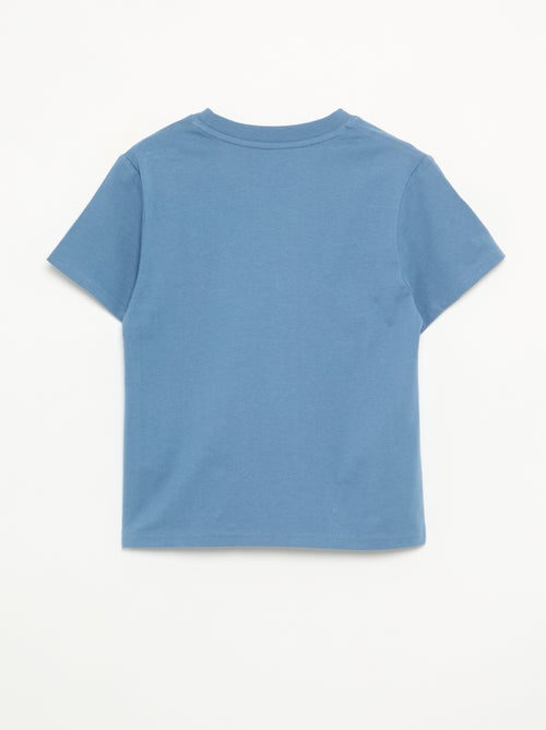 T-shirt a tinta unita a maniche corte per bambino - Kiabi - Kiabi