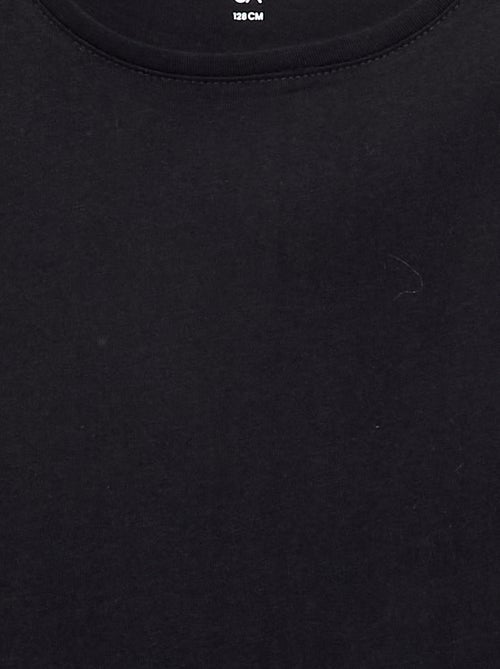 T-shirt a tinta unita a maniche lunghe - Kiabi T-shirt a tinta unita a maniche lunghe - Kiabi