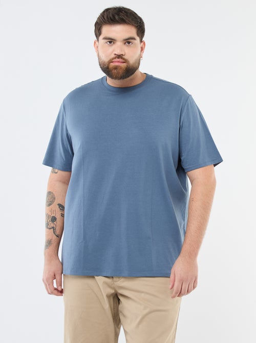 T-shirt a tinta unita regular fit - Kiabi T-shirt a tinta unita regular fit - Kiabi