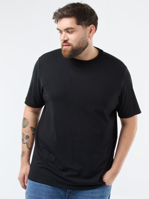 T-shirt a tinta unita regular fit - Kiabi T-shirt a tinta unita regular fit - Kiabi