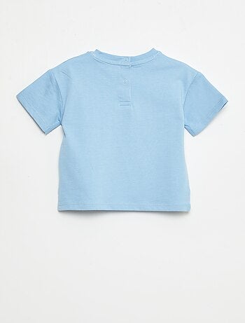 T-shirt a tinta unita senza maniche
