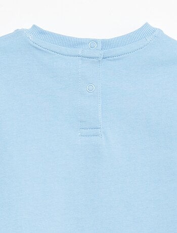 T-shirt a tinta unita senza maniche