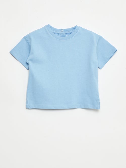 T-shirt a tinta unita senza maniche - Kiabi T-shirt a tinta unita senza maniche - Kiabi