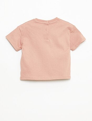 T-shirt a tinta unita senza maniche