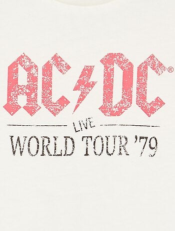 T-shirt 'AC DC' a maniche corte