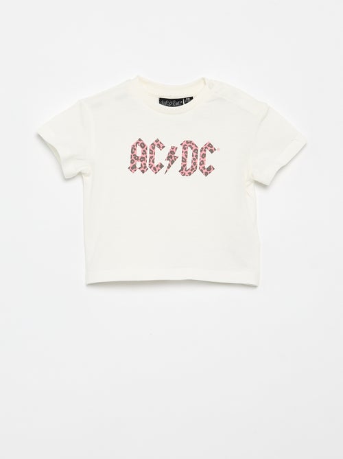 T-shirt 'AC DC' a maniche corte - Kiabi