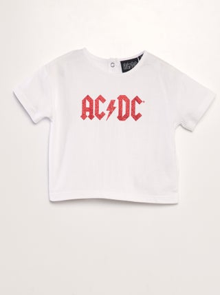 T-shirt 'AC/DC' a maniche corte