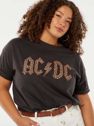 T-shirt 'AC/DC' a maniche corte