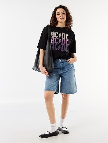 T-shirt 'AC/DC' a maniche corte