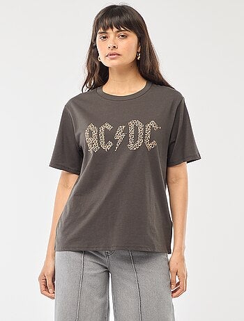 T-shirt 'AC/DC' a maniche corte