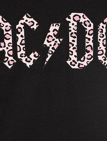 T-shirt 'AC/DC' a maniche corte