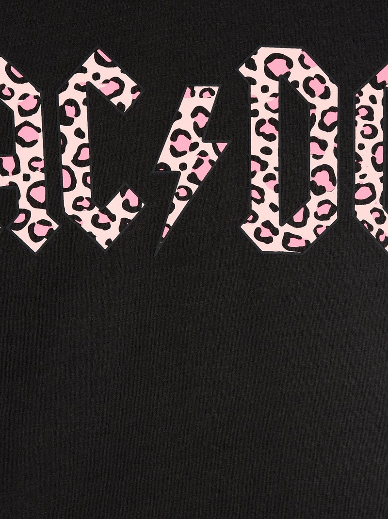 T-shirt 'AC/DC' a maniche corte Nero - Kiabi