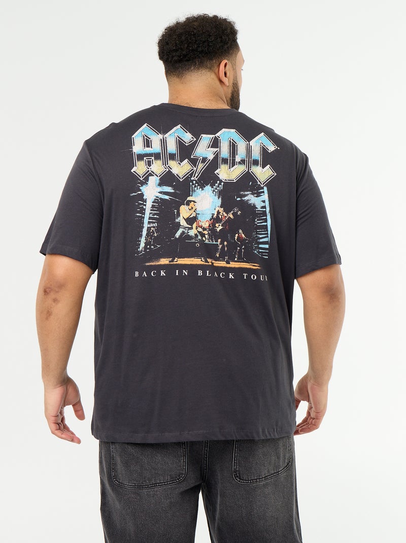 T-shirt AC/DC a maniche corte Nero - Kiabi