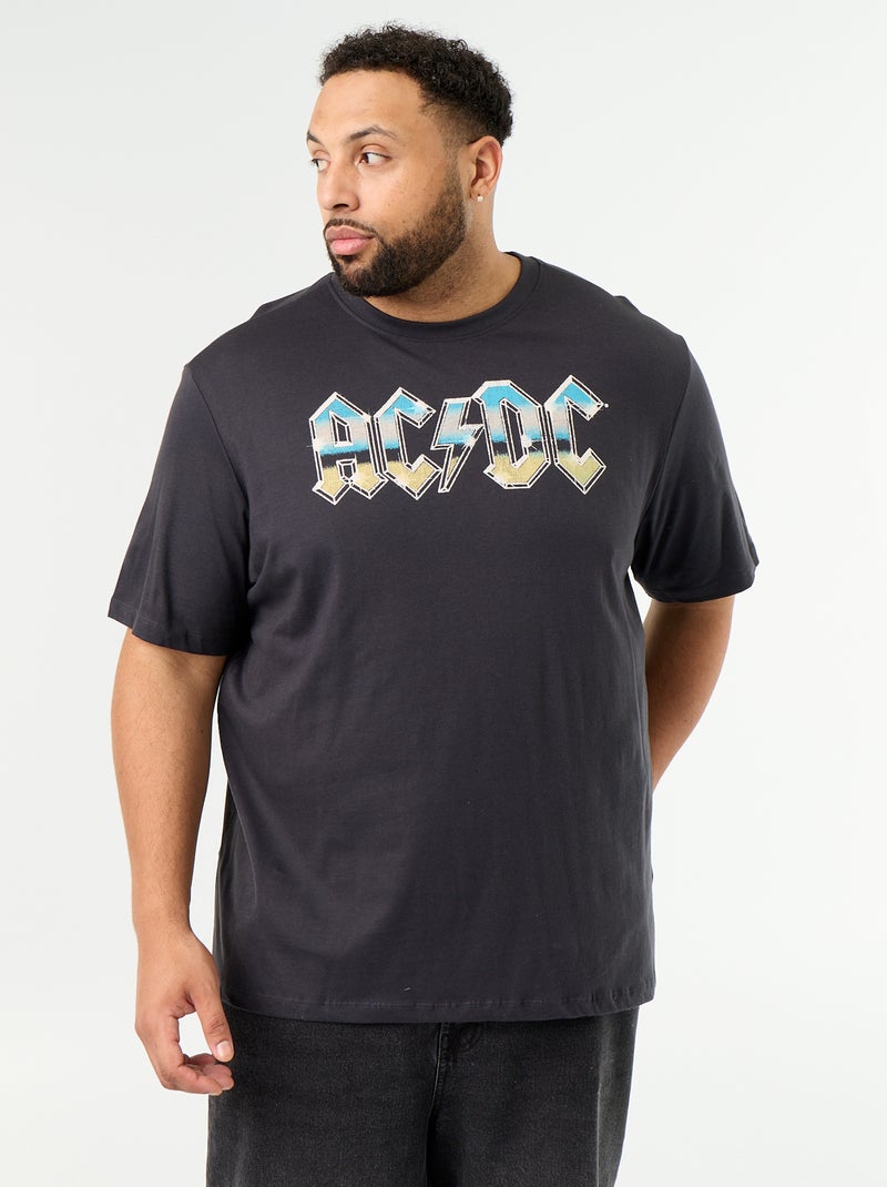 T-shirt AC/DC a maniche corte Nero - Kiabi