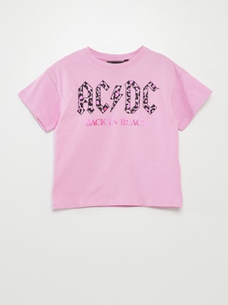 T-shirt 'AC/DC' maniche corte