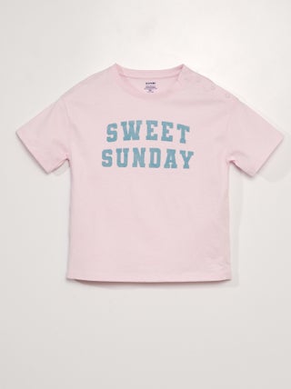 T-shirt adattiva 'Sweet Sunday'