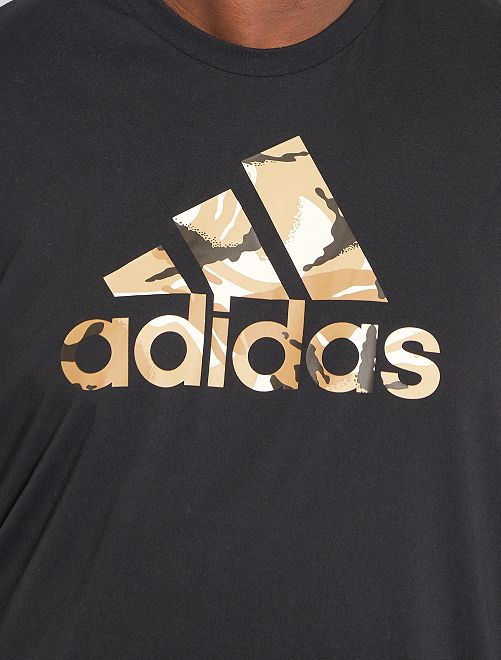 T-shirt 'adidas' con logo camouflage - NERO - Kiabi - 25.00€