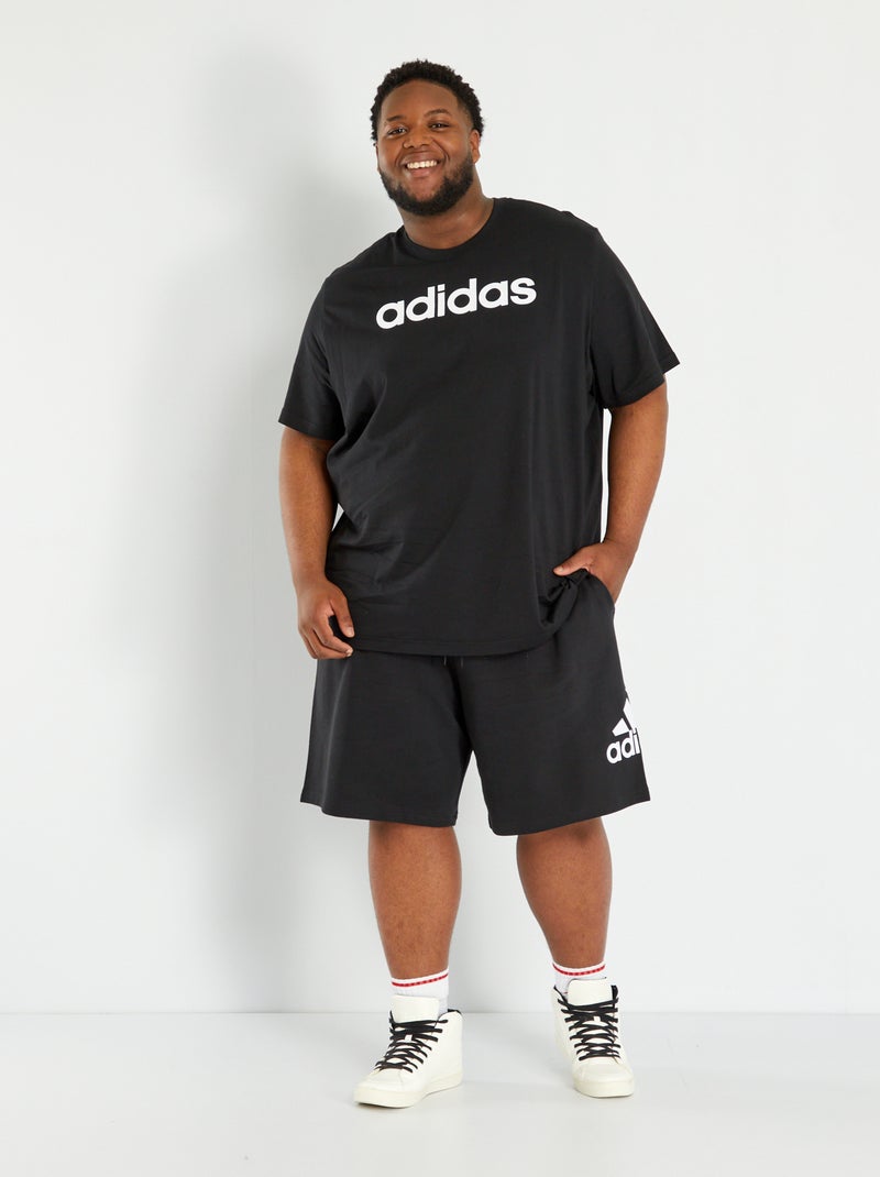 T-shirt 'adidas' con scollo tondo NERO - Kiabi