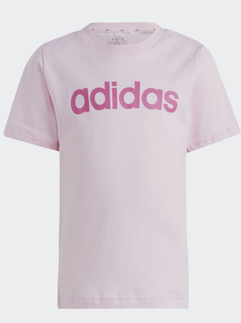 T-shirt 'adidas' con scollo tondo ROSA - Kiabi