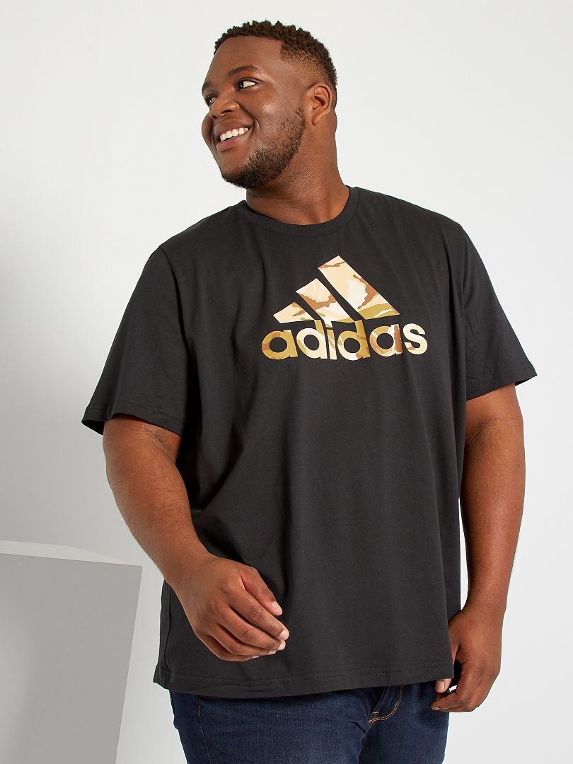 T-shirt 'adidas' logo mimetico NERO - Kiabi