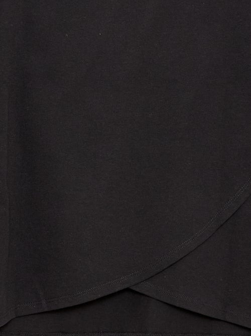 T-shirt alla marinara con spalla a strappo - collezione facile da indossare - Kiabi